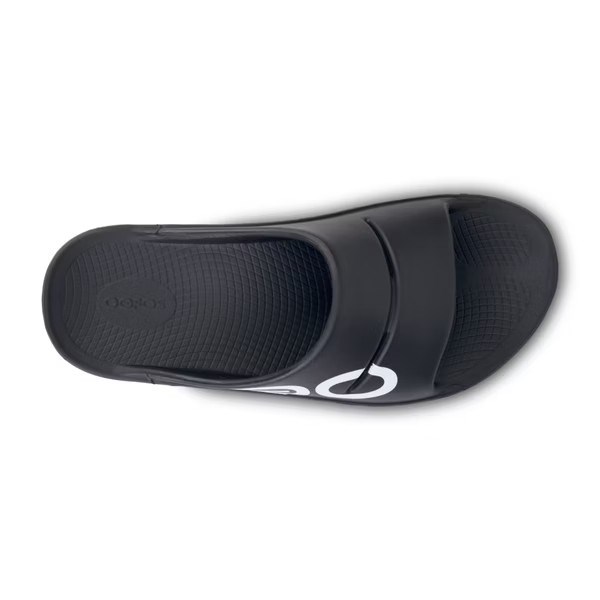 Women's OOFOS OOAHH SPORT SLIDE SANDAL W1500 BLK