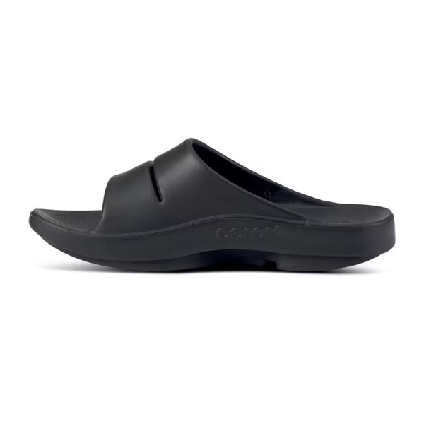 Women's OOFOS OOAHH SPORT SLIDE SANDAL W1500 BLK