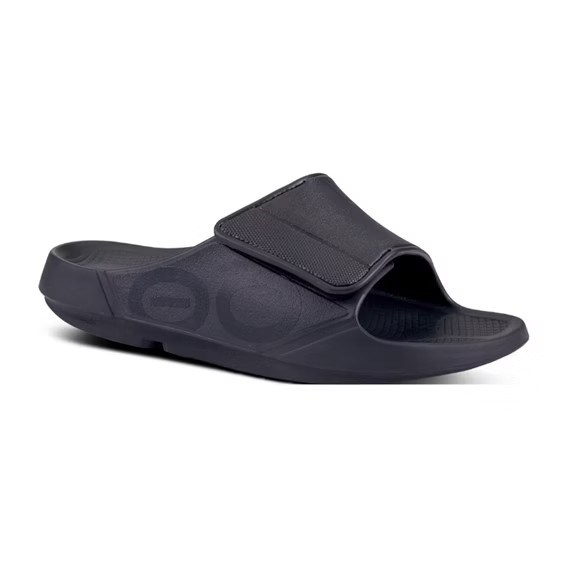 Women's OOFOS OOAHH SPORT FLEX SANDAL 241 W1550-MTBK