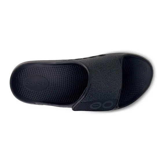 Women's OOFOS OOAHH SPORT FLEX SANDAL 241 W1553-BKLA