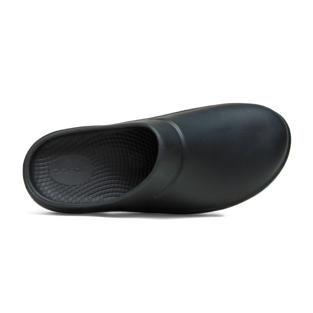 Women's OOFOS OOcloog Clog W1200 BLK