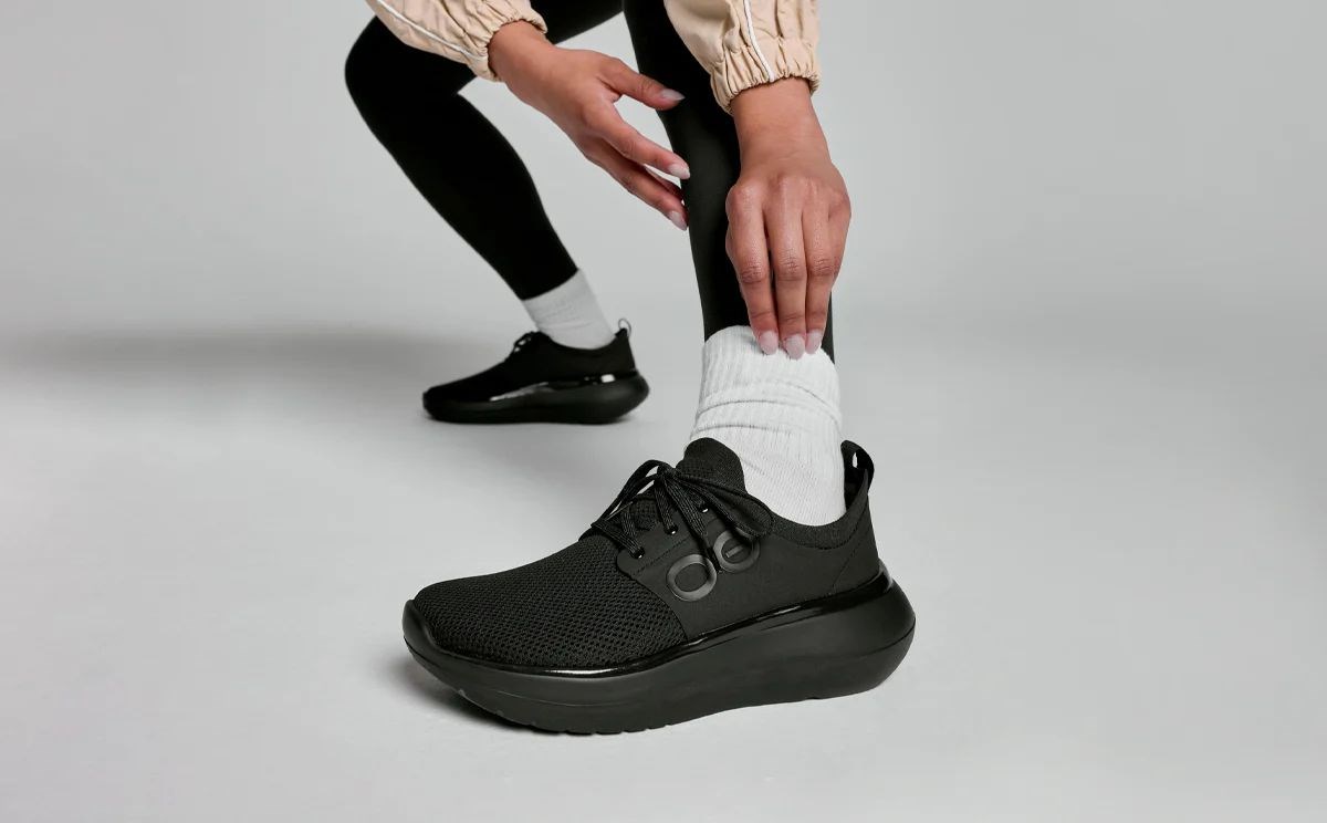 Women's OOFOS OOmy Stride W5077 BLK