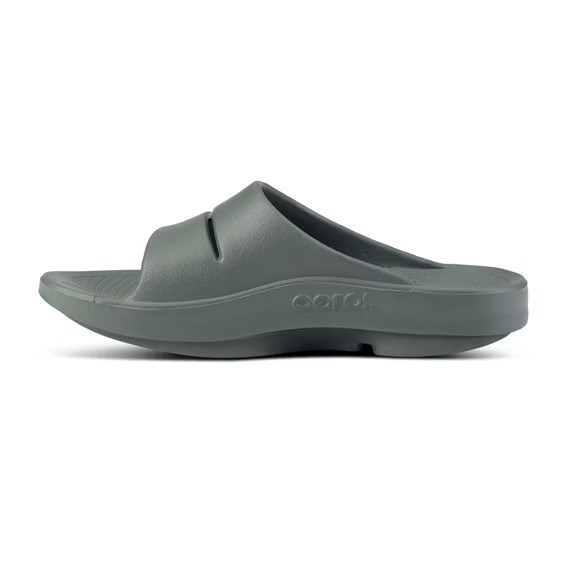 Men's OOFOS OOAHH SLIDE SANDAL M1100 OLIV
