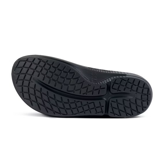 Men's OOFOS OOAHH SPORT SLIDE SANDA M1500 BKMT
