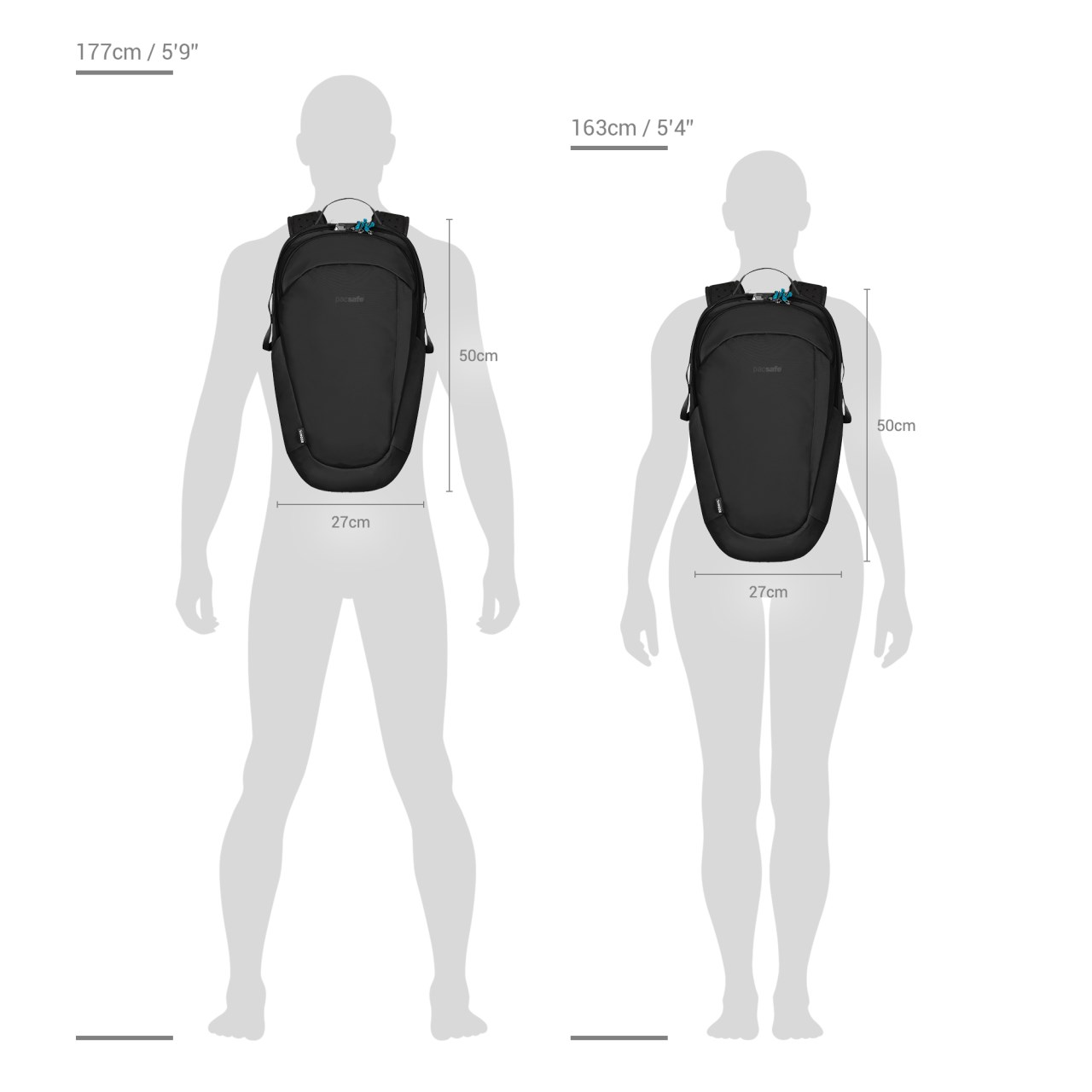 Pacsafe ECO 25L anti-theft backpack-ECO 防盜登山後背包 25L (多色)