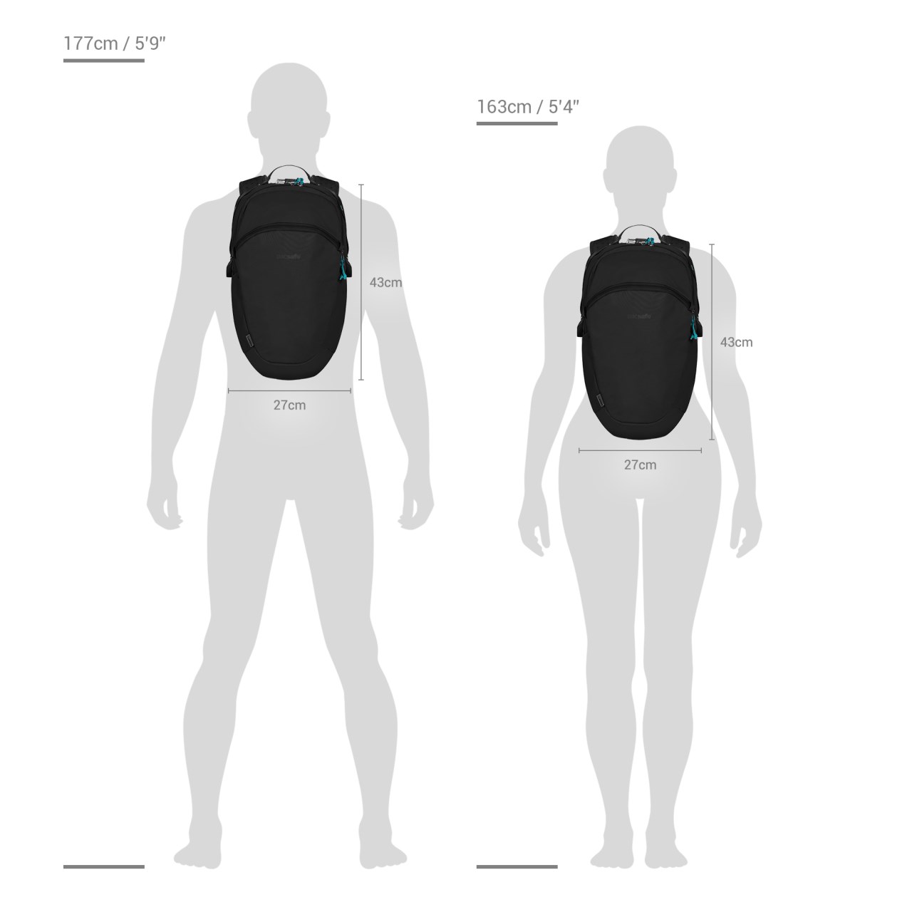 Pacsafe ECO 18L anti-theft backpack-ECO 防盜登山後背包 18L (多色) 