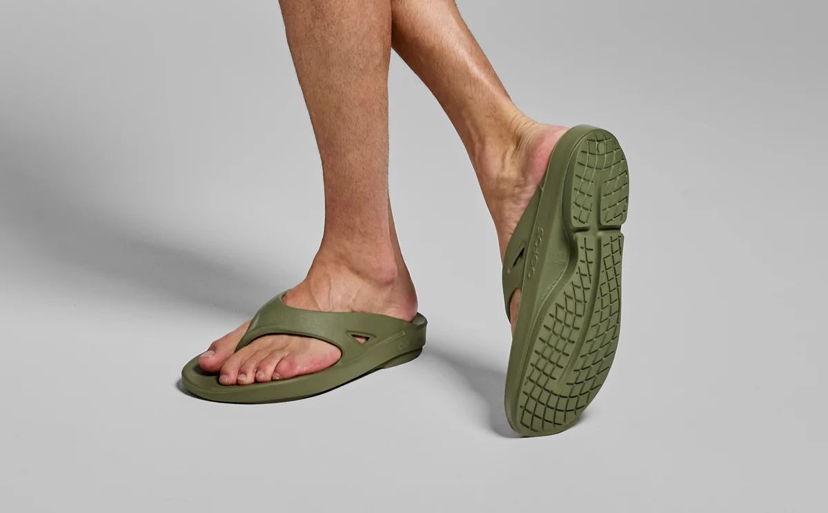 Men's OOFOS OOriginal Sandal M1000 FOLIAGE