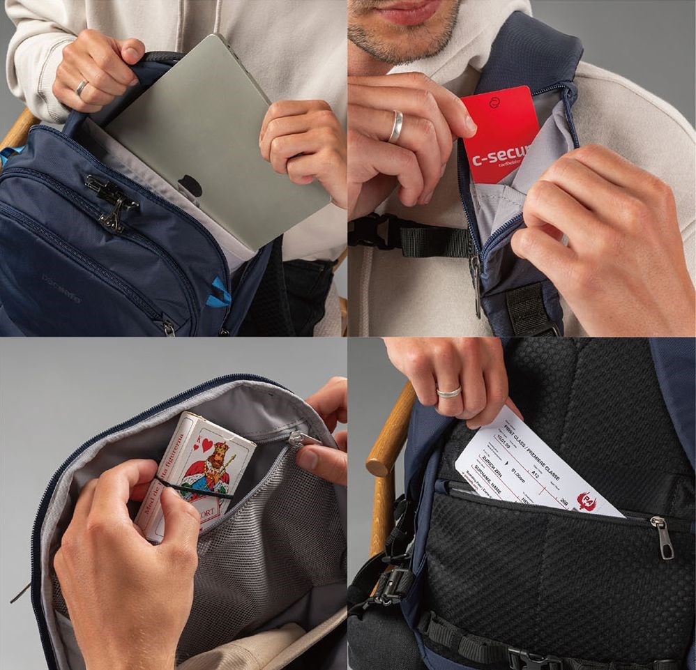 Pacsafe V 26L anti-theft tour backpack V 防盜旅行後背包 26L (多色) 