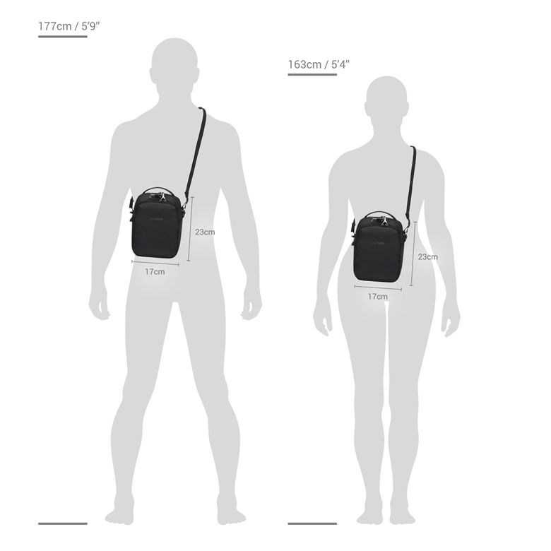 Pacsafe V anti-theft companion crossbody V 防盜多功能斜背包 5L (多色) 