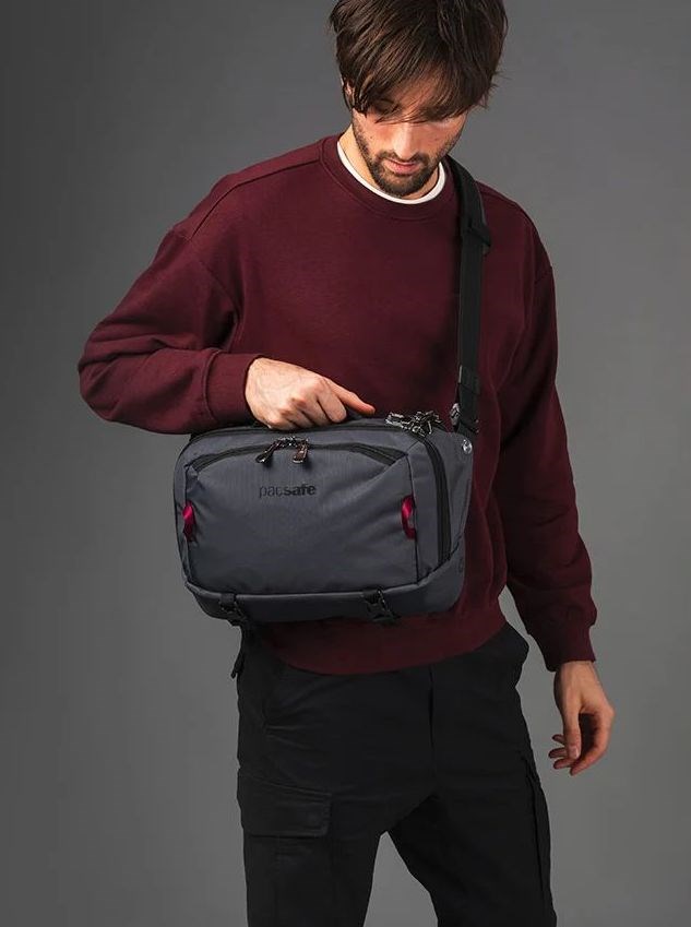 Pacsafe EXP 12" anti theft sling crossbody EXP 12"斜肩包 10L (多色) 