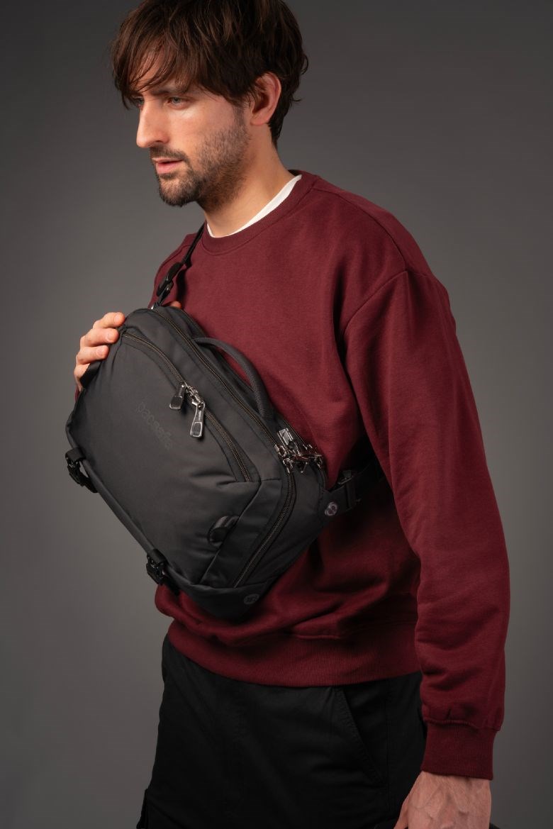 Pacsafe EXP 12" anti theft sling crossbody EXP 12"斜肩包 10L (多色) 