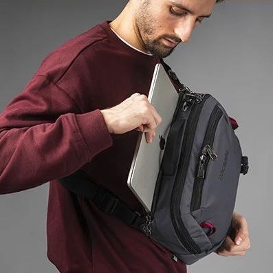 Pacsafe EXP 12" anti theft sling crossbody EXP 12"斜肩包 10L (多色) 