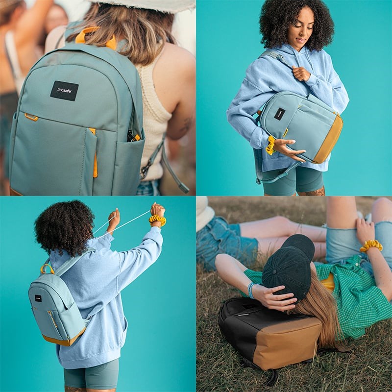 Pacsafe Go 15L Anti-Theft Backpack Go 隨行防盜後背包 15L (多色) 