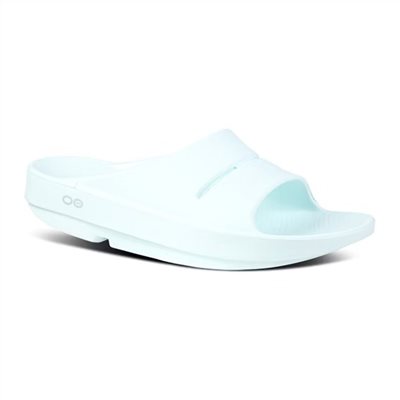 Women's OOFOS OOAHH SLIDE Sandal W1100 ICE